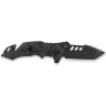 Нож складной GANZO G629-GR черный/оливковый